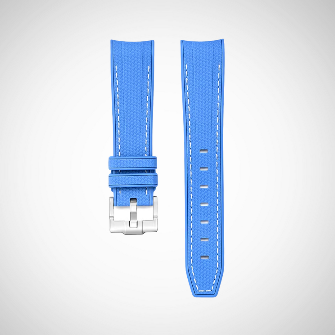 Rubber Flex Thread 20mm - 22mm Curved Strap