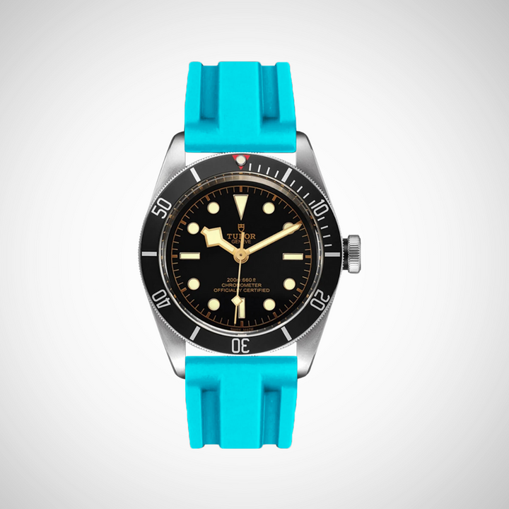 FKM Rubber Universal Strap For Tudor Black Bay 41