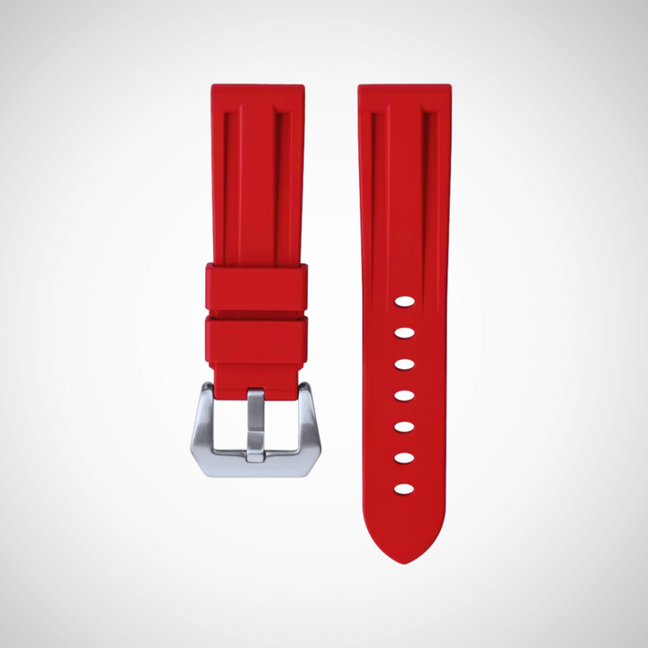 FKM Universal Straight Strap - Scarlet Red