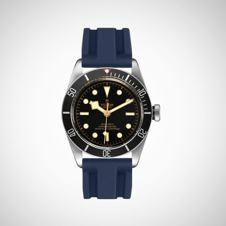 FKM Rubber Universal Strap For Tudor Black Bay 41