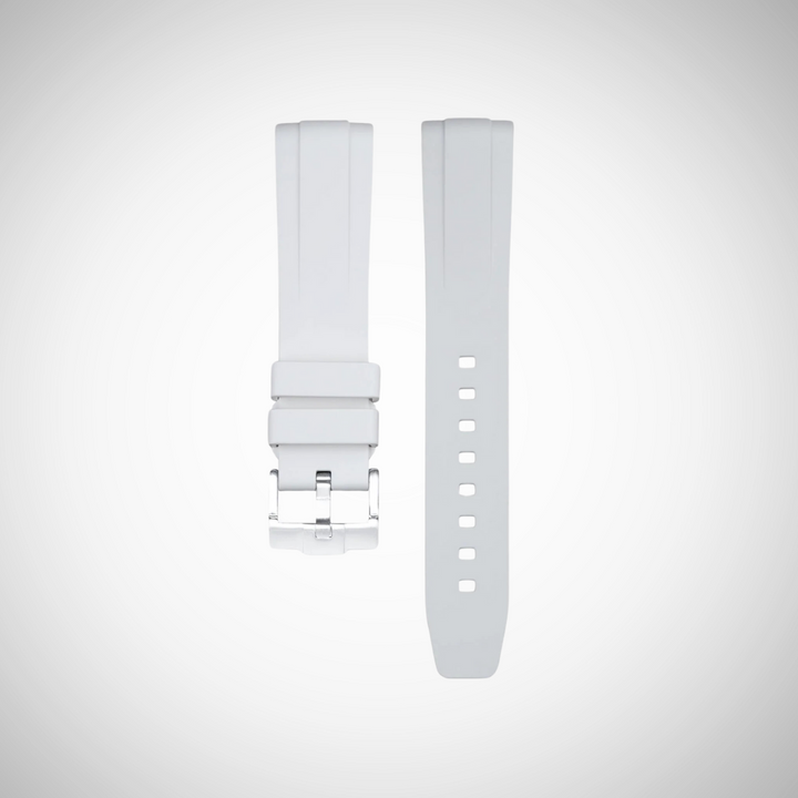 FKM Rubber Curved Strap for Omega X Swatch MoonSwatch Mission to Saturn